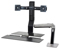 Ergotron Workfit-A Dual Monitor Sit-Stand Workstation With Work Surface