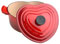 Le Creuset 2 Qt Heart Casserole - Red Finish