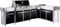 Weber Summit Black Natural Gas Grill Center With Social Area