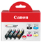 Canon CLI-221 Printer Ink Cartridge 4 Colors Pack