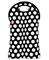 Built Black And White Big Dot Two Bottle Carrying Tote 