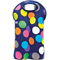 Built Two Bottle Scatter Dot Carrying Tote - 2BSDT