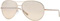 Burberry Rose Gold Aviator Frame Sunglasses