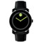 Movado Bold Large Black With Green Unisex Watch