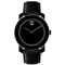 Movado Bold Large Black With Grey Unisex Watch