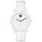 Movado Bold Medium White With Purple Unisex Watch