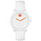 Movado Bold Medium White With Orange Unisex Watch