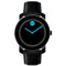 Movado Bold Large Black With Teal Unisex Watch
