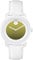 Movado Bold Medium White With Leaf Green Unisex Watch
