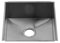 Julien Urban Edge Collection Stainless Steel Single Bowl Sink
