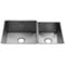 Julien Urban Edge Collection Stainless Steel Double Bowl Sink