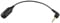 RIM Blackberry Black Headset Adapter - 393739