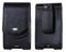 AT&T Universal Black Vertical Leather Pouch