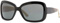 Burberry Shiny Black Square Frame Sunglasses