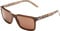 Burberry Shiny Brown Square Frame Sunglasses
