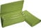 Tumi Avocado Capra Collection Continental Ladies Wallet
