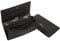 Tumi Black Capra Collection Continental Ladies Wallet