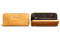 Tumi Capra Honey Patent Zip Around Continental Wallet