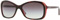Versace Large Havana Frame Ladies Sunglasses