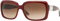 Versace Oversized Red Frame Ladies Sunglasses