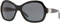 Versace Black Square Polarized Womens Sunglasses