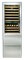 Sub-Zero 400 Series Wine/Storage Refrigerator