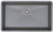 Blanco Precis Undermount Metallic Gray Super Single Bowl Sink