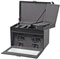 Wolf Designs Black Double Watch Rotator With Travel Case