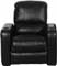 Berkline 45090 Home Theater Black Leather Vinyl Combo ChaiseLounger