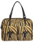 Tumi Voyageur Collection Zebra Brown Cortina Boarding Tote Bag