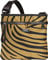 Tumi Voyageur Collection Zebra Brown Capri Cross Body Handbag