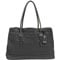 Tumi Black Buckle Tote Bag