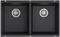 Blanco Precis Undermount 16" Anthracite Equal Double Bowl Sink