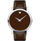 Movado Museum Brown Leather Mens Watch 