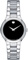 Movado Serio Black Dial Diamond Ladies Watch