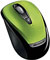 Microsoft Green Wireless Mobile Mouse 3000