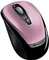 Microsoft Pink Wireless Mobile Mouse 3000