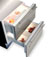 Sub-Zero 700 Series 27" Integrated Undercounter All In One Refrigerator