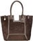 Tumi Sloane Brown Suede Mews Tote