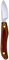 New West KnifeWorks Fusionwood Sunburst Mini Paring Knife