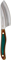 New West KnifeWorks Fusionwood Tahoe Shoreline Mini Chopper Chef Knife