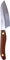 New West KnifeWorks Fusionwood Cocobolo Chopper Chef Knife