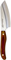 New West KnifeWorks Fusionwood Sunburst Chopper Chef Knife