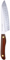 New West KnifeWorks Fusionwood Cocobolo Santoku Chef Knife