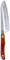 New West KnifeWorks Fusionwood Sunburst Santoku Chef Knife