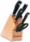 Wusthof Grand Prix II 6-Piece Santoku Knife Block Set