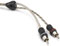 JL Audio XB-CLRAIC2-18 Clear 18 Foot 2-Channel Twisted-Pair Audio Interconnect Cable