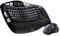 Logitech Black Cordless Desktop Wave Pro Keyboard And Mouse Combination