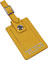Tumi Yellow Luggage Tag