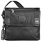 Tumi Alpha Bravo Black Leather Beale Mini Messenger Bag